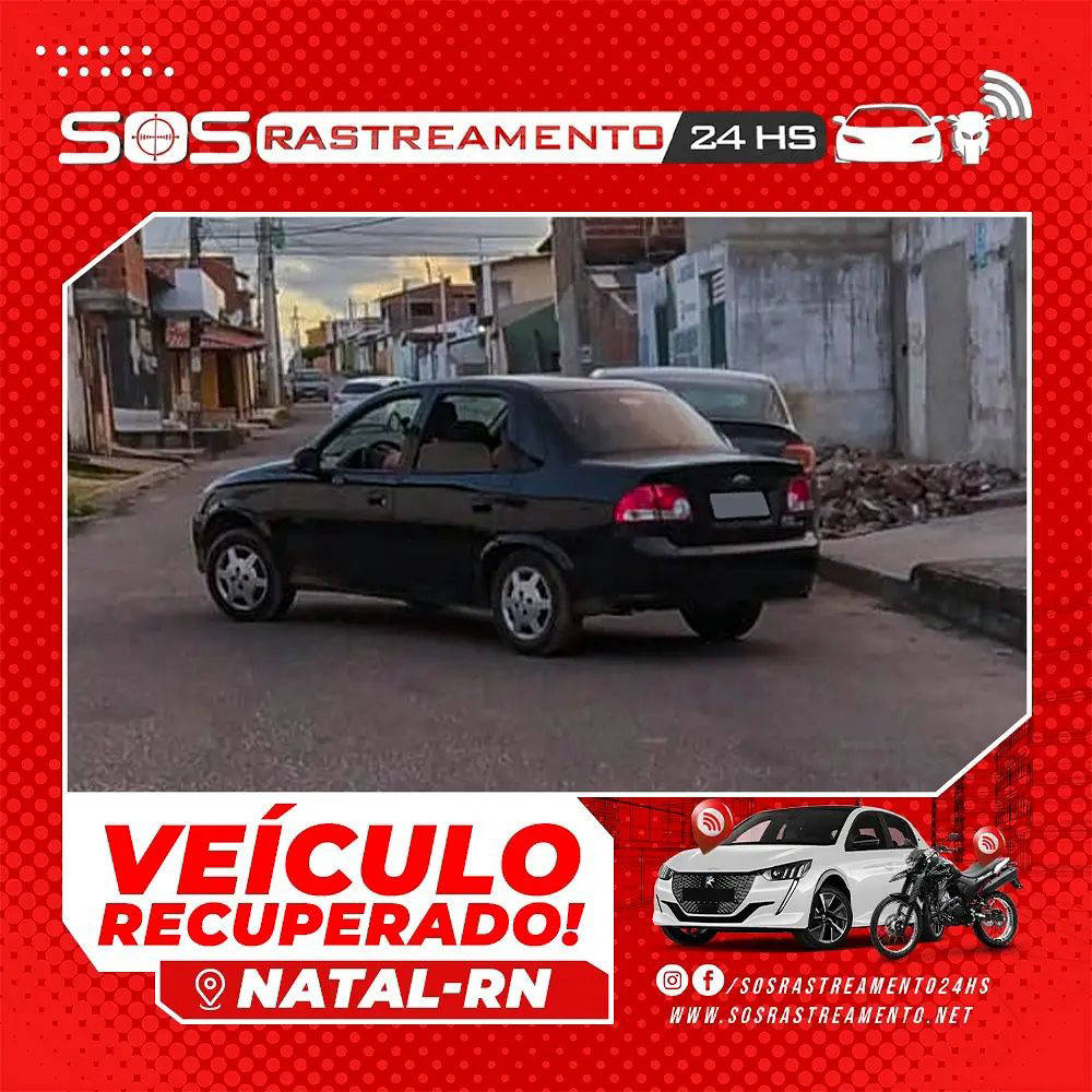 SOS Ratreamento 24hs - Veículos Recuperados - Carro 01 - Natal RN