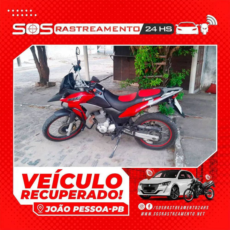 SOS Ratreamento 24hs - Veículos Recuperados - Moto 02